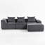 Canapé modulaire multi-personnes pouvant être combiné librement-33005-4-1031644538