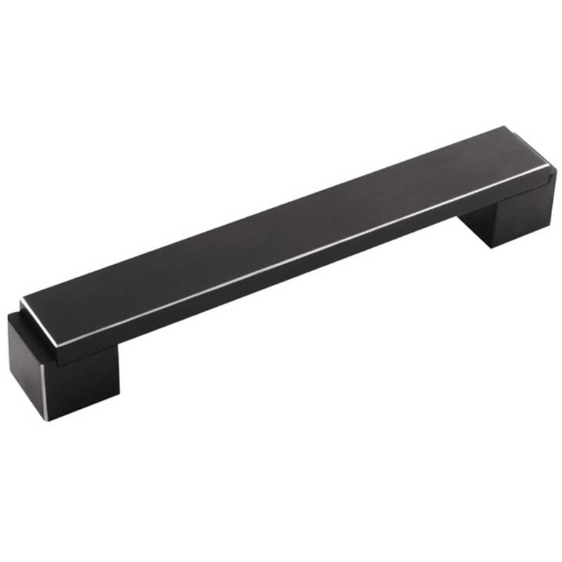 Tucia 16cm centre Arch Handle, Black