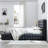 Livia Vegan Leather Upholstered Bed Fram-925268393-925268388