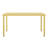 59"×35.4" Outdoor Metal Rectangular Dining Table-2022402266