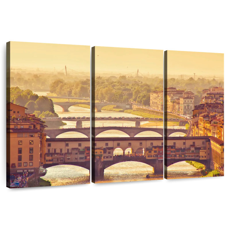 Lilie Ponte Vecchio, 28" H x 45" W