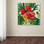 « tropical bijoux ii v2 crop », reproduction sur toile tendue-32714093