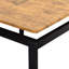 Ensemble de table de bar compacte 5 pièces avec table et tabourets - Design industriel moderne, mobilier peu encombrant pour salle à manger et coin-repas-1011124918