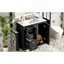 Ensemble de meuble-lavabo 36 po avec lavabo en céramique, armoire de rangement en bois massif, ensemble de meuble-lavabo autoportant avec 3 tiroirs et portes à fermeture douce-1815007088