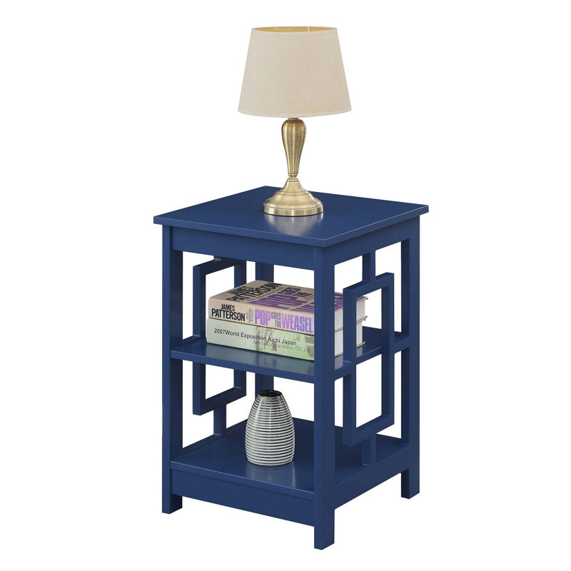Carmeline End Table, Cobalt Blue