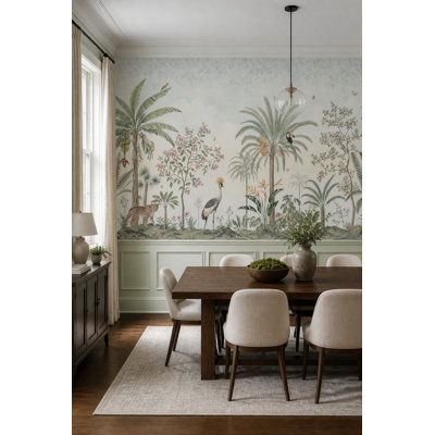 Tropical Wallpaper Botanical Removable Jungle Wall Decor