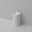 Solid Surface Pedestal Bathroom Sink Basin 66S-08