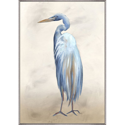 Morning Bird 2 Framed Painting Canvas