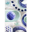 Santorini Handmade Hard Ceramic Appetizer Plate