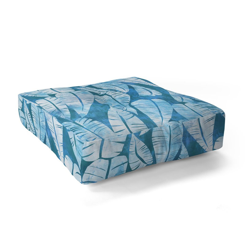 Housse de coussin carrée pour coussins schatzi brown island déesse & insert, Bleu