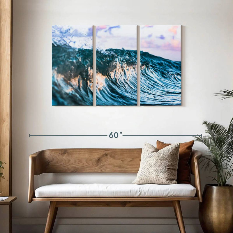 Gillard Glassy Break, 28" H x 45" W