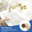 Robinet de baignoire mural pour salle de bain-107848156