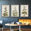 «Munting Botanicals IV», ensemble de 3 toiles encadrées-97708882-97708878