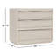 Solaria 3 - Drawer Solid Wood Nightstand