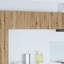 Vidaxl Hanging Cabinet Riga 2 Pcs Black Oak And White 60 X 31 X 40 Cm-121217473