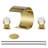 Widespread 2-handle Bathroom Faucet