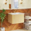 Meuble-lavabo mural 24 po avec comptoir en céramique