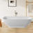 63'' x 29.5'' Freestanding Soaking Solid Surface Bathtub