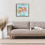Cadre suspendu Hanging With My Peeps, design par Jim Baldwin-341533400-341533402