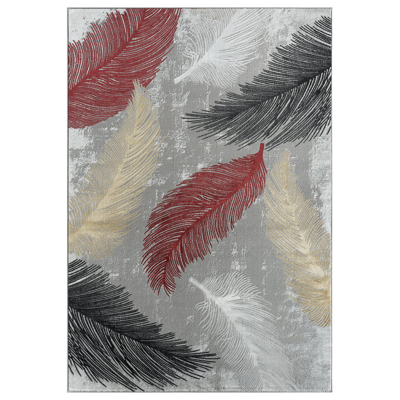 Tapis tissé à la machine Intese, Rectangle 5 pi 3 po x 7 pi 7 po