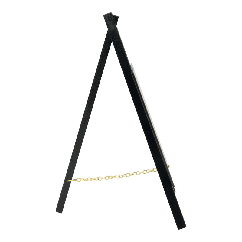 Woodsburgh Chalkboard 26cm H x 15cm W, Black