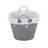 Wicker Laundry Basket with Handles in Handwoven Paper Rope and Removable Washable Liner-824215973