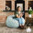 Big Joe Foam Filled Bean Bag Chair with Soft Removeable Cover-83223338-125119676