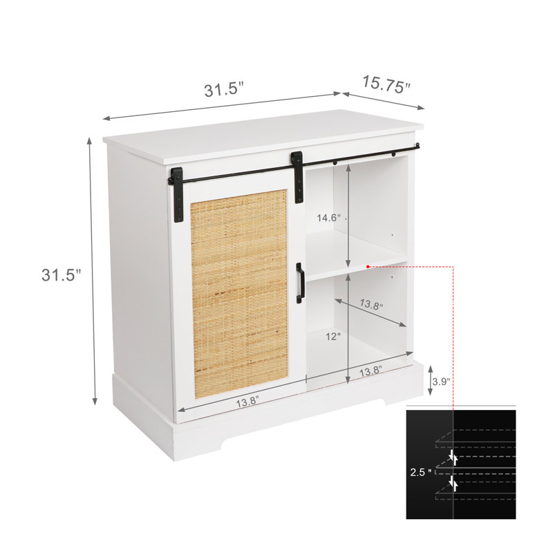 Armoire de bar 2 portes Ayanni
