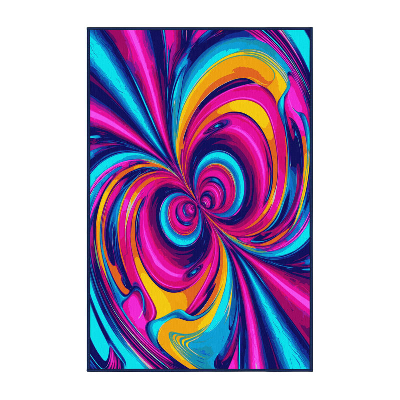 Hypno Tide Rug, Rectangle 2' x 3'