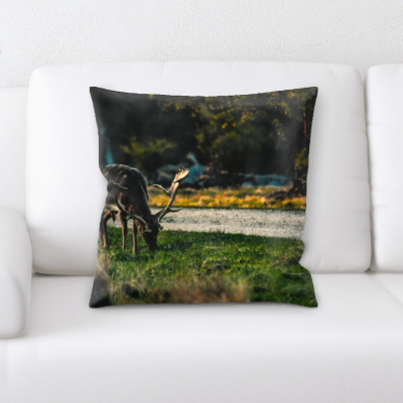 Weingartner Deer Throw Pillow