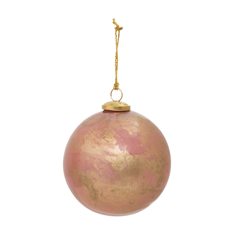 Ornements en boule, H 6 po x l 6 po x P 6 po