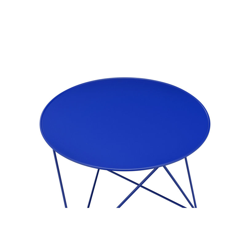 Table d'appoint Allien, Bleu