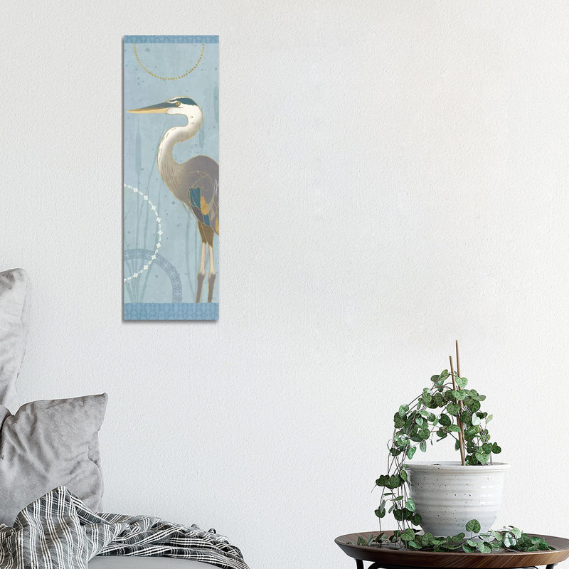 By The Shore V by Veronique Charron - Wrapped Canvas Painting, 30.48 cm H x 91.44 cm W x 3.175 cm D