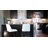 Gray Bar Stools Set of 4, 24 inch Counter Height Bar Stools PU Leather Bar Chairs with Back for Kitchen Island-806250836-806250837