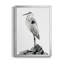 Shoreline Heron en toile encadrée de qualité supérieure - prêt à accrocher-1428755805-1428755806