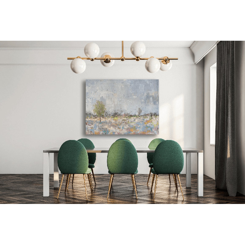 Burst of Spring - Artist Enhanced Canvas Print, 40" H x 60" W x 1.5" D, Wrapped Canvas