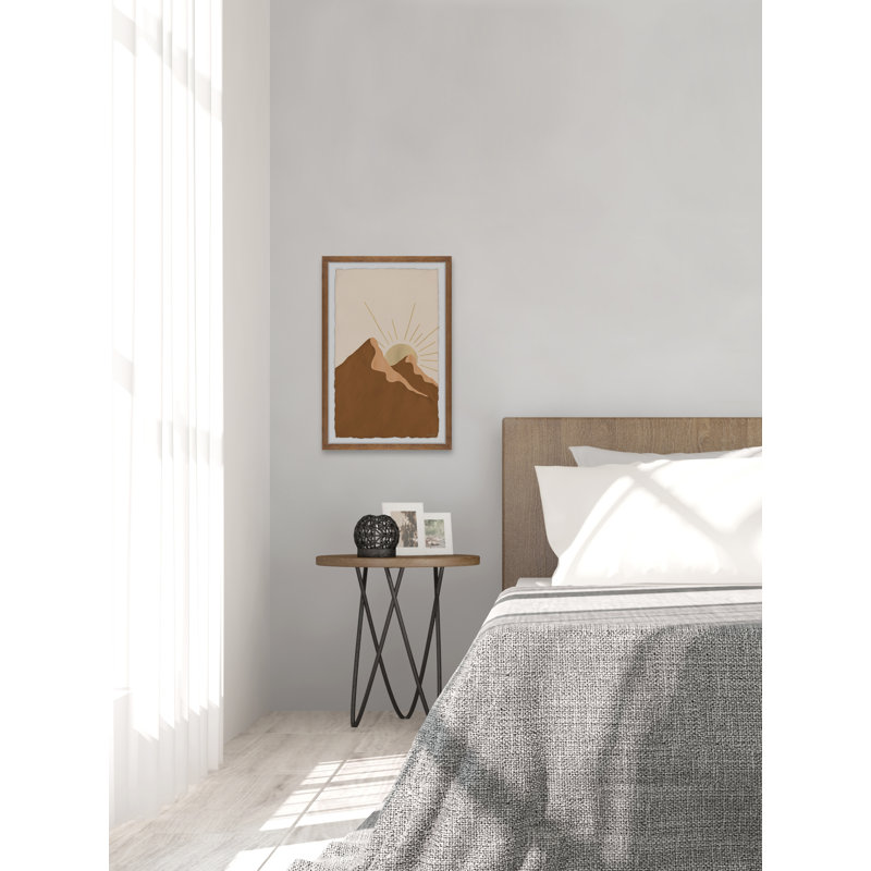 Sunrise In Twin Peaks - Single Picture Frame Print, 45cm H x 38cm W x 3.81cm D