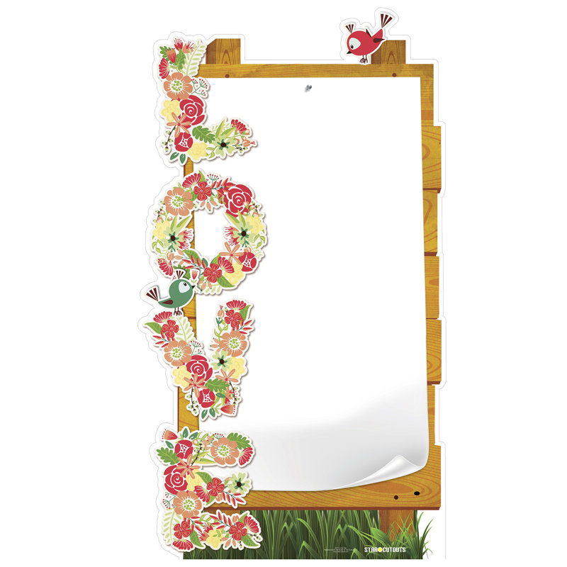 Accroche en carton love sign