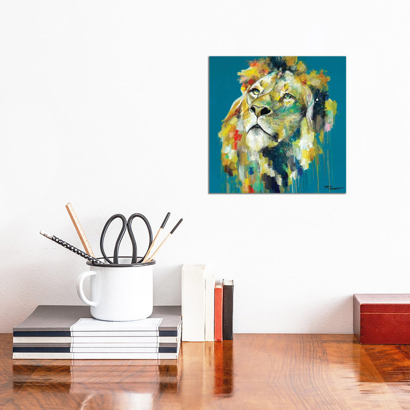 Adam 1 Piece Wall Art on Canvas, 45.72 cm H x 45.72 cm W x 3.175 cm D, Wrapped Canvas