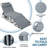 Tanning Chair with Face Hole, Adjustable Folding Chaise Lounge Chairs
