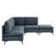 Canapé modulaire réversible avec repose-pieds Atheana-498411527