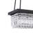 5 - Light 29.5"W Kitchen Island Tiered Pendant With Crystal Accents