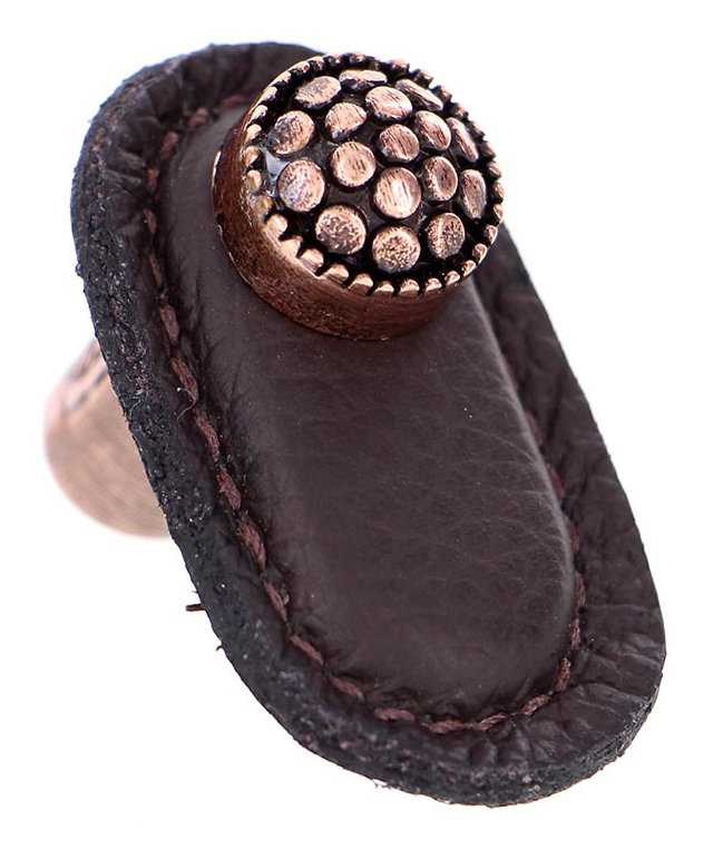 Tiziano Novelty Knob, Brown, Antique Copper