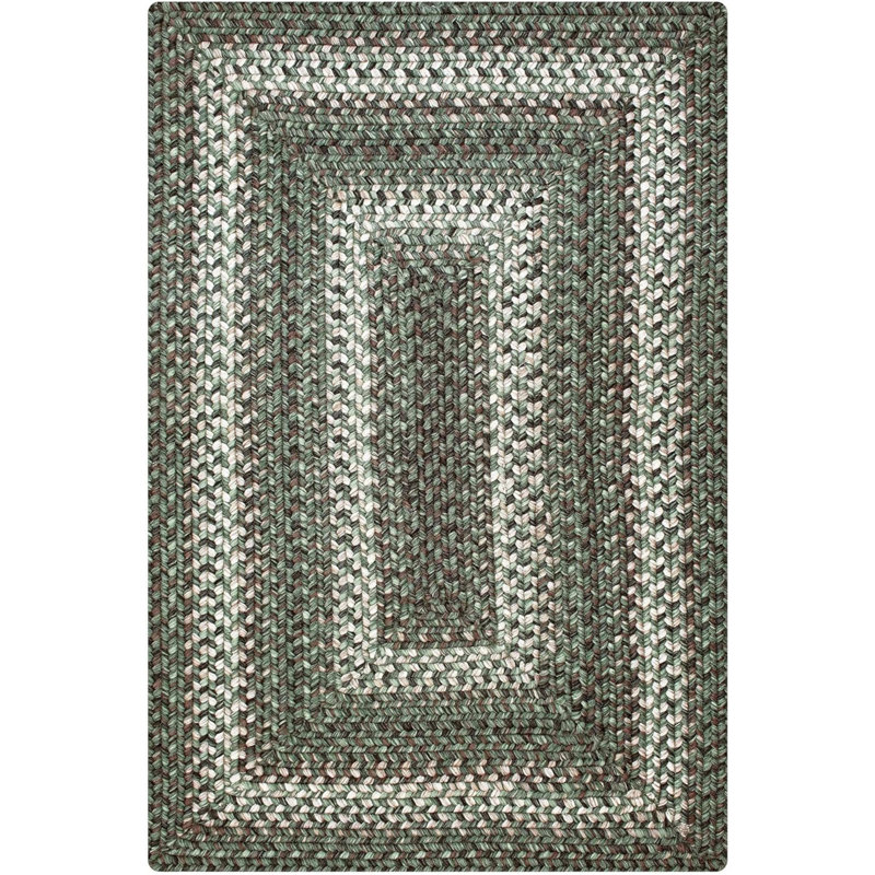 Cedar Ridge Ultra Durable Braided Rugs Braided Rug / Washable Indoor/Outdoor Rug, Rectangle 8' x 10'