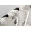 Panneau de rideau simple semi-diaphane avec passe-tringle 100% coton-62347761-62347760