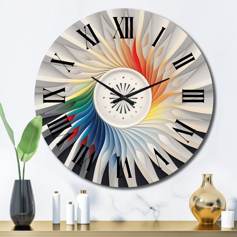 Horloge murale visionnaire, Grand