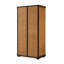 Garde-robe de luxe en rotin clair