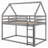 Low Bunk Bed, House Bed With Ladder