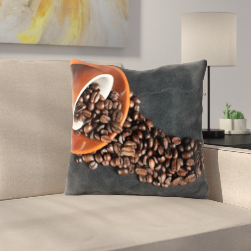 Microsuede Reversible Throw Pillow