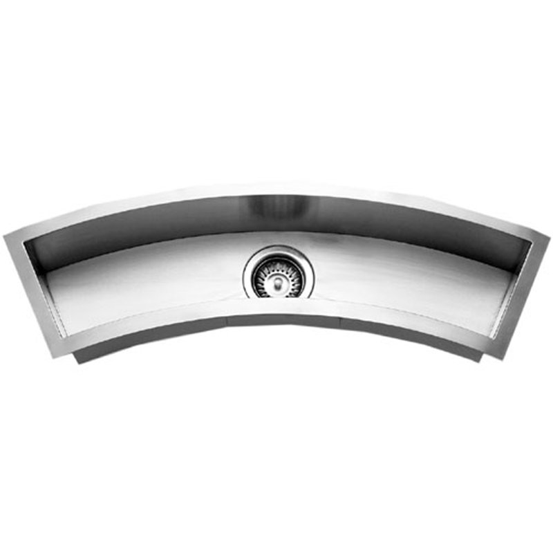 Contempo 33'' L Single Bowl Stainless Steel Kitchen Sink